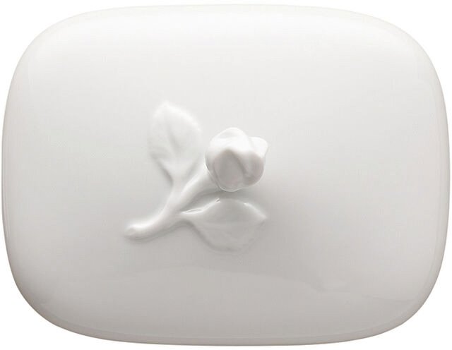 Hutschenreuther Maria Theresia L�g til Sm�rboks 11,3x15 cm, Hvid