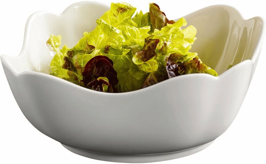 Hutschenreuther Maria Theresia Sk�l �21,1 cm, Hvid