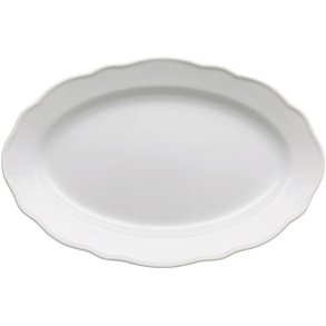 Hutschenreuther Maria Theresia Fad 23x35,1 cm, Hvid