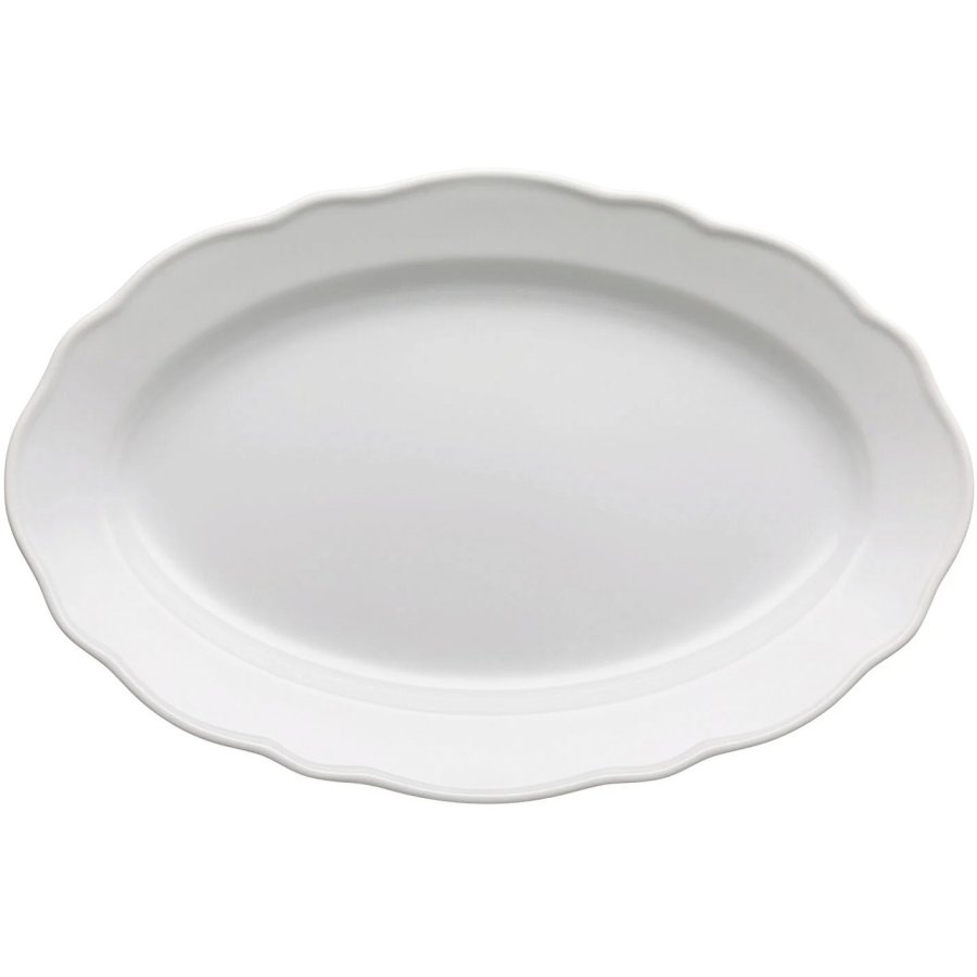 Hutschenreuther Maria Theresia Fad 23x35,1 cm, Hvid