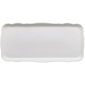 Hutschenreuther Maria Theresia Fad 15,6x32,6 cm, Hvid