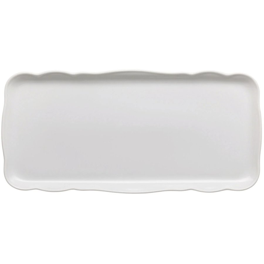 Hutschenreuther Maria Theresia Fad 15,6x32,6 cm, Hvid