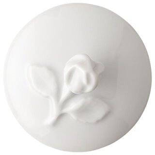 Hutschenreuther Maria Theresia L�g til Tekande 7,4 cm, Hvid