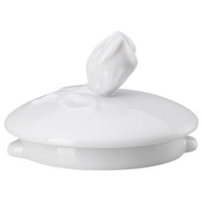 Hutschenreuther Maria Theresia L�g til Tekande 7,4 cm, Hvid