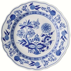 Hutschenreuther Blau Zwiebelmuster Tallerken 24,5 cm, Bl�
