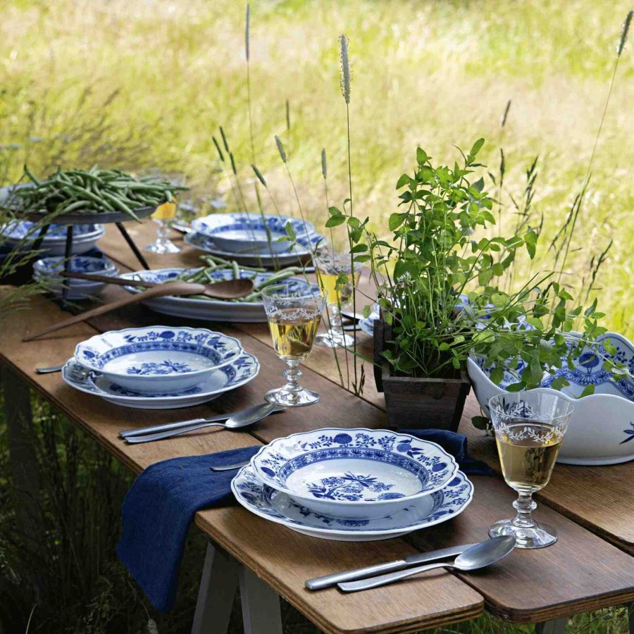 Hutschenreuther Blau Zwiebelmuster Tallerken 27,1 cm, Bl�