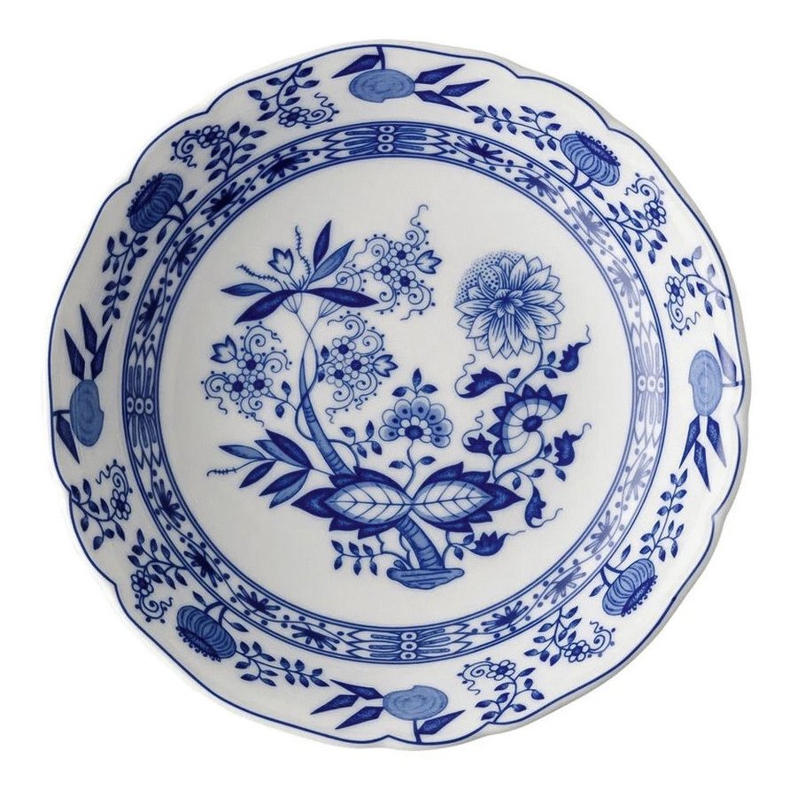 Hutschenreuther Blau Zwiebelmuster Sk�l �18,9 cm, Bl�