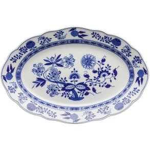 Hutschenreuther Blau Zwiebelmuster Fad 23x35,10 cm, Bl�
