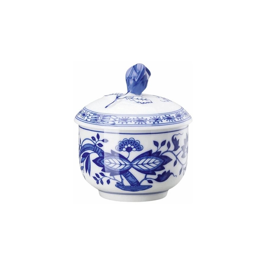 Hutschenreuther Blau Zwiebelmuster Sukkersk�l �9,3 cm, Bl�