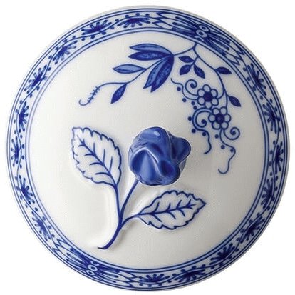 Hutschenreuther Blau Zwiebelmuster L�g til Sukkersk�l �9,3 cm, Bl�