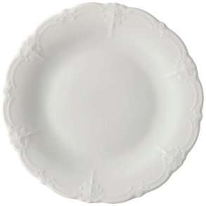 Hutschenreuther Baronesse Tallerken 26,2 cm, Hvid