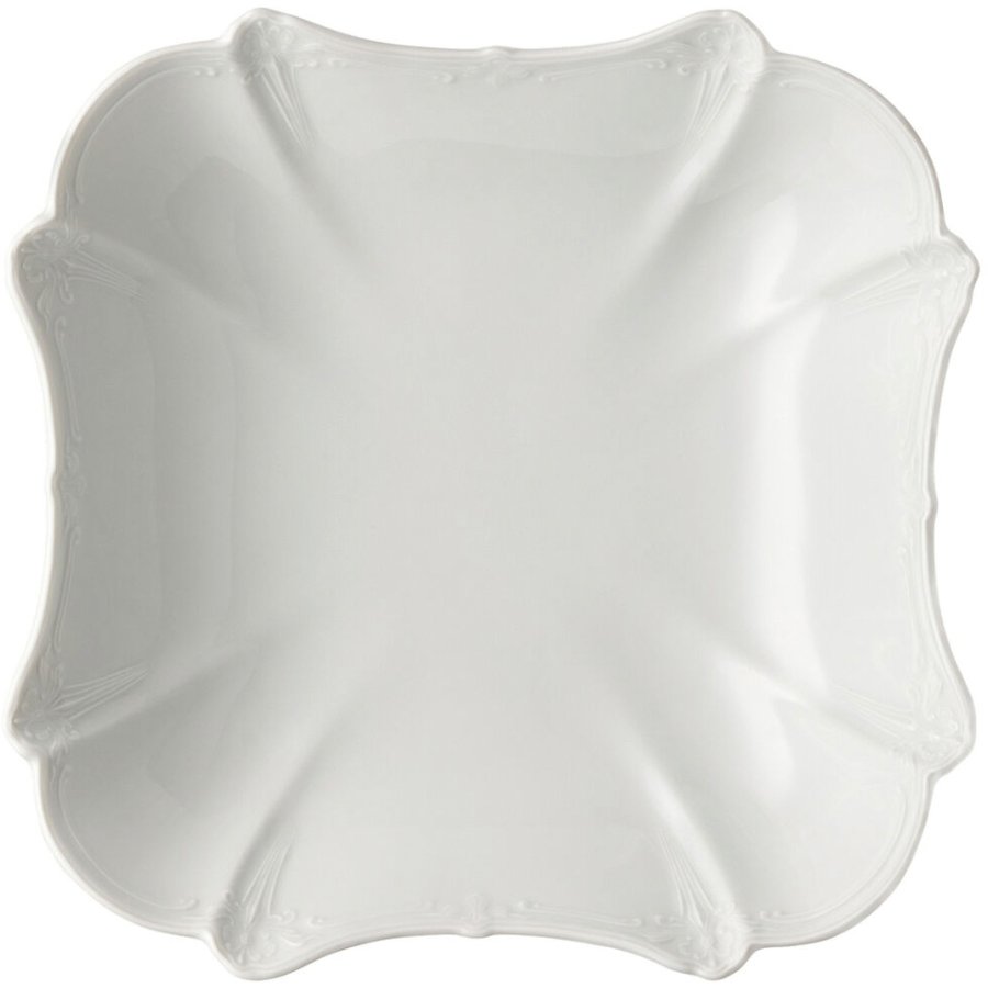 Hutschenreuther Baronesse Sk�l 22,8x22,8 cm, Hvid