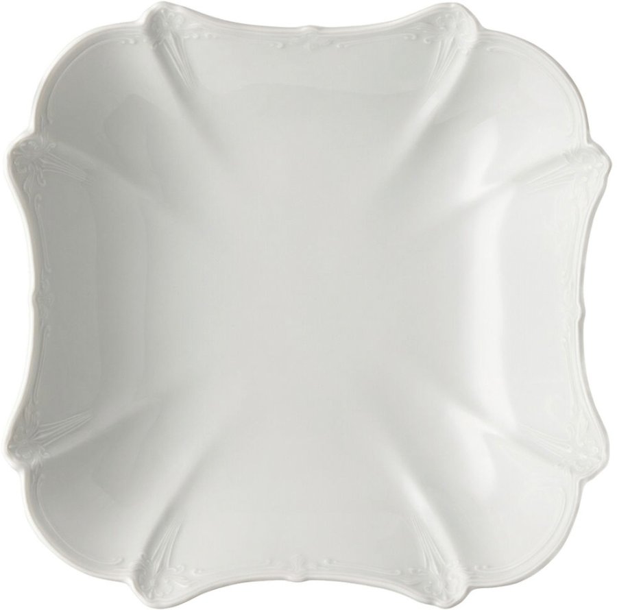 Hutschenreuther Baronesse Sk�l 22,8x22,8 cm, Hvid