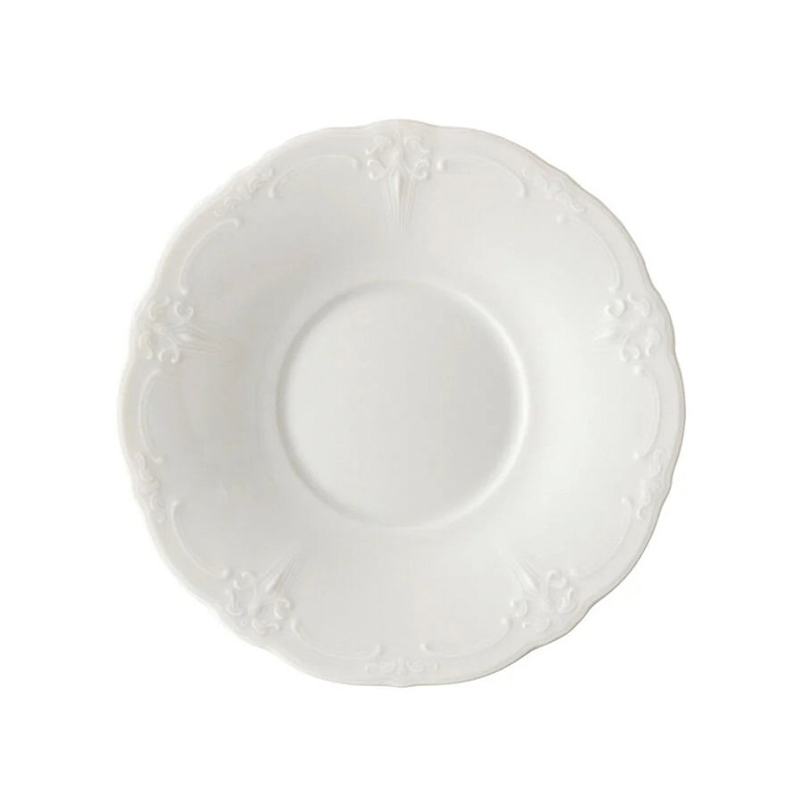 Hutschenreuther Baronesse Underkop 15 cm, Hvid