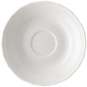 Hutschenreuther Maria Theresia Caf&eacute; Au Lait Underkop 15,5 cm, Hvid