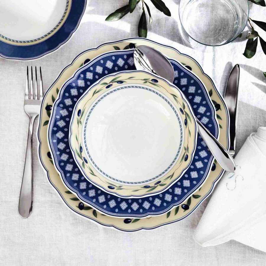 Hutschenreuther Maria Theresia Tallerken 24,5 cm, Gul