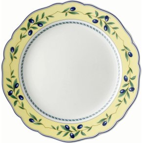 Hutschenreuther Maria Theresia Tallerken 24,5 cm, Gul