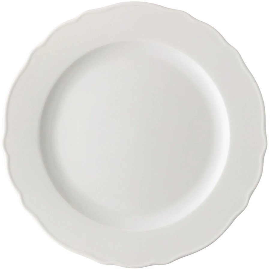 Hutschenreuther Maria Theresia Tallerken 30,8 cm, Hvid