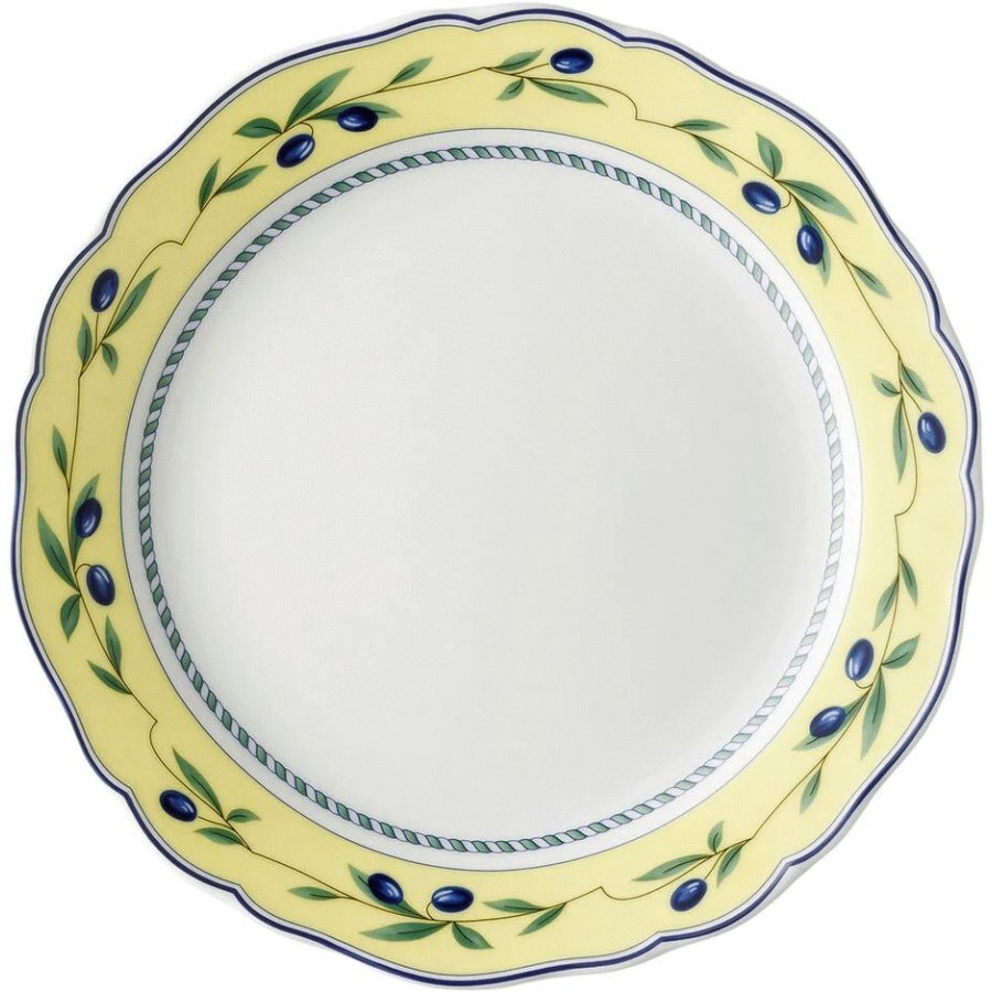 Hutschenreuther Maria Theresia Tallerken 21,7 cm, Gul