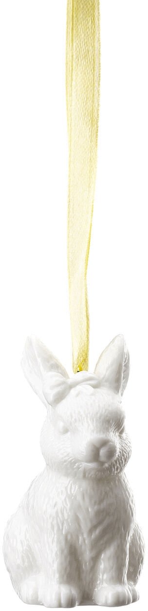 Hutschenreuther Collector's Items P�skeoph�ng Siddende Kanin, Hvid