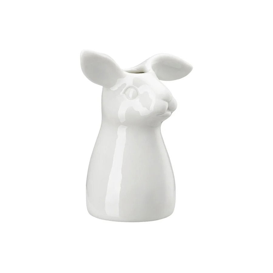 Hutschenreuther Spring Vase Hare H13,2 cm, Hvid