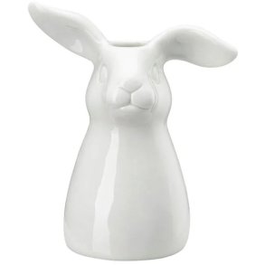 Hutschenreuther Spring Vase Hare H13,2 cm, Hvid