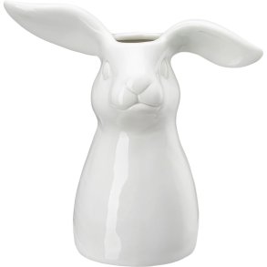 Hutschenreuther Spring Vase Hare H18,9 cm, Hvid