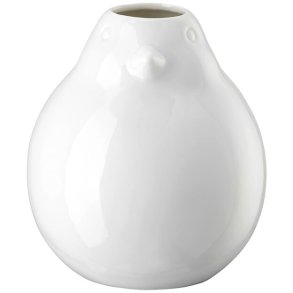 Hutschenreuther Spring Vase Fugl H14 cm, Hvid
