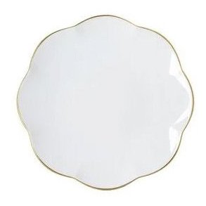 Rosenthal Sonetto Oro Teller 14,9 cm, Wei&szlig;/Gold