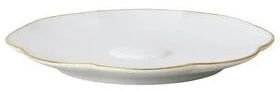 Rosenthal Sonetto Oro Unterschale 15,8 cm, Wei&szlig;/Gold