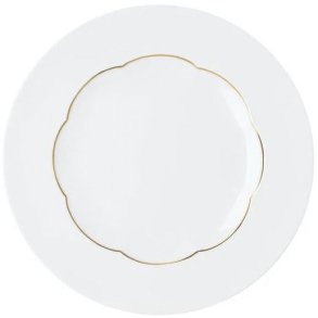 Rosenthal Sonetto Oro Teller 30,1 cm, Wei&szlig;/Gold