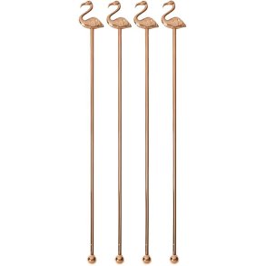 Paderno R�repind Flamingo 4 stk. 21,5 cm, Kobber