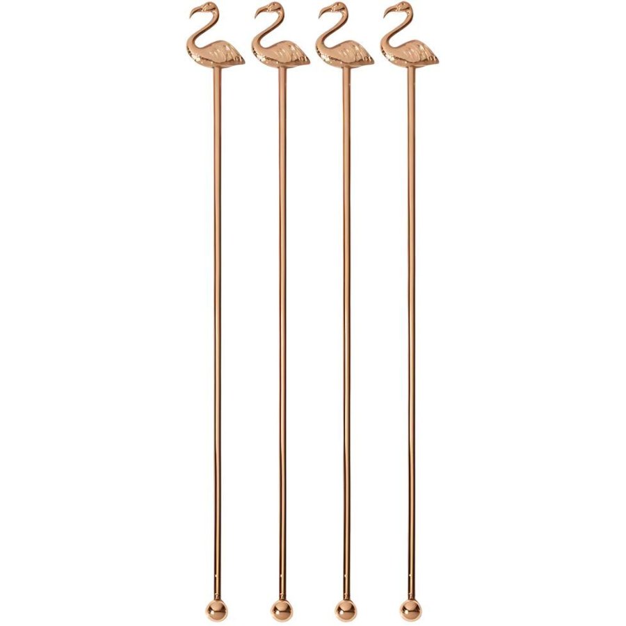 Paderno R�repind Flamingo 4 stk. 21,5 cm, Kobber