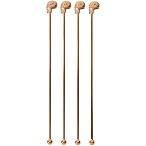 Paderno R�repind Kranie 4 stk. 18,5 cm, Kobber