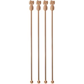 Paderno R�repind Ananas 4 stk. 20 cm, Kobber