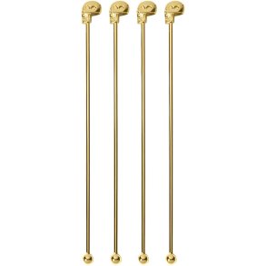 Paderno R�repind Kranie 4 stk. 18,5 cm, Guld
