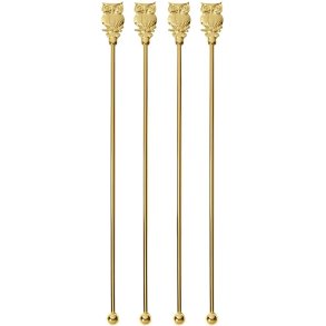 Paderno R�repind Ugle 4 stk. 20 cm, Guld