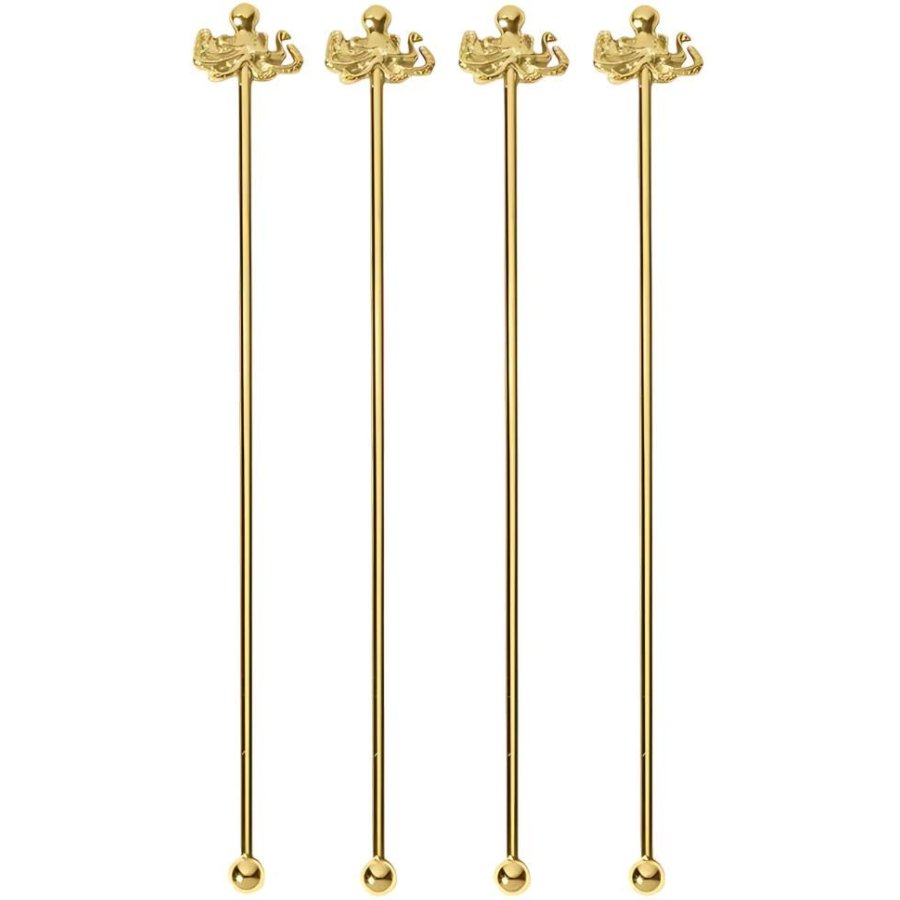 Paderno R�repind Bl�ksprutte 4 stk. 18,5 cm, Guld
