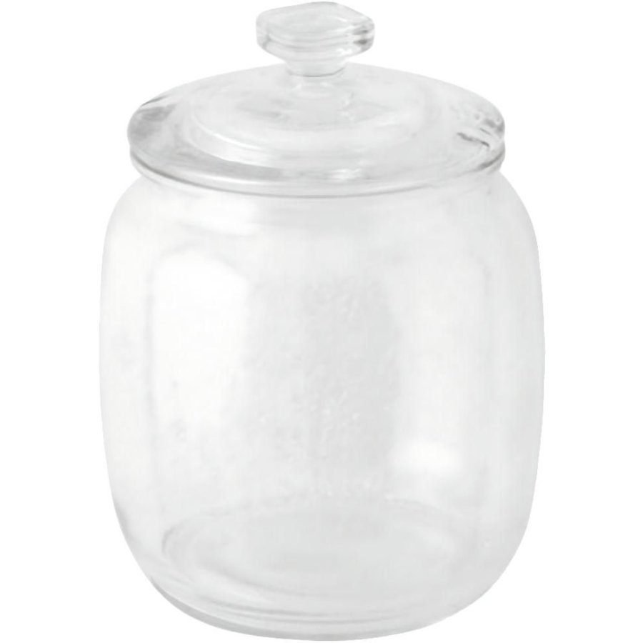 Paderno Buffet Opbevaringsglas m. L�g 950 ml, Klar