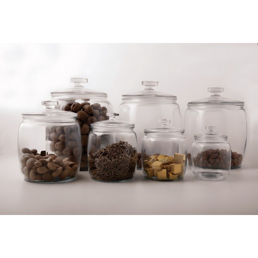 Paderno Buffet Opbevaringsglas m. L�g 7,5 L, Klar