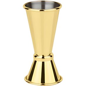 Paderno Jigger 2 cl/4 cl, Blank Guld
