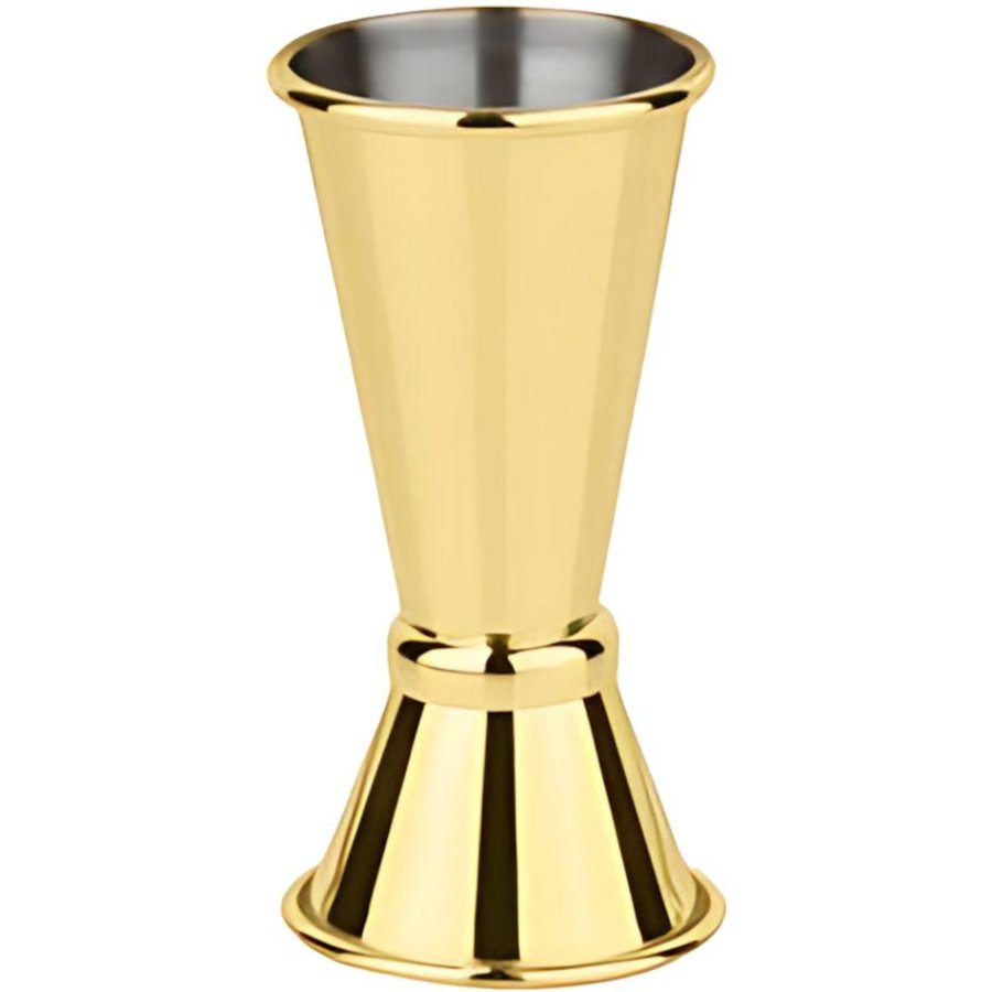 Paderno Jigger 2 cl/4 cl, Blank Guld