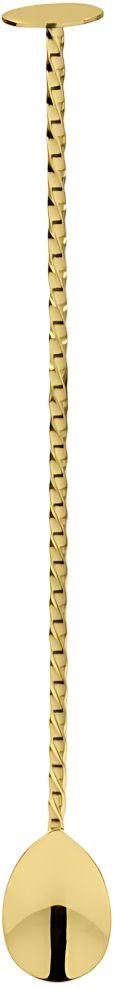 Paderno R�reske 28 cm, Blankt Guld