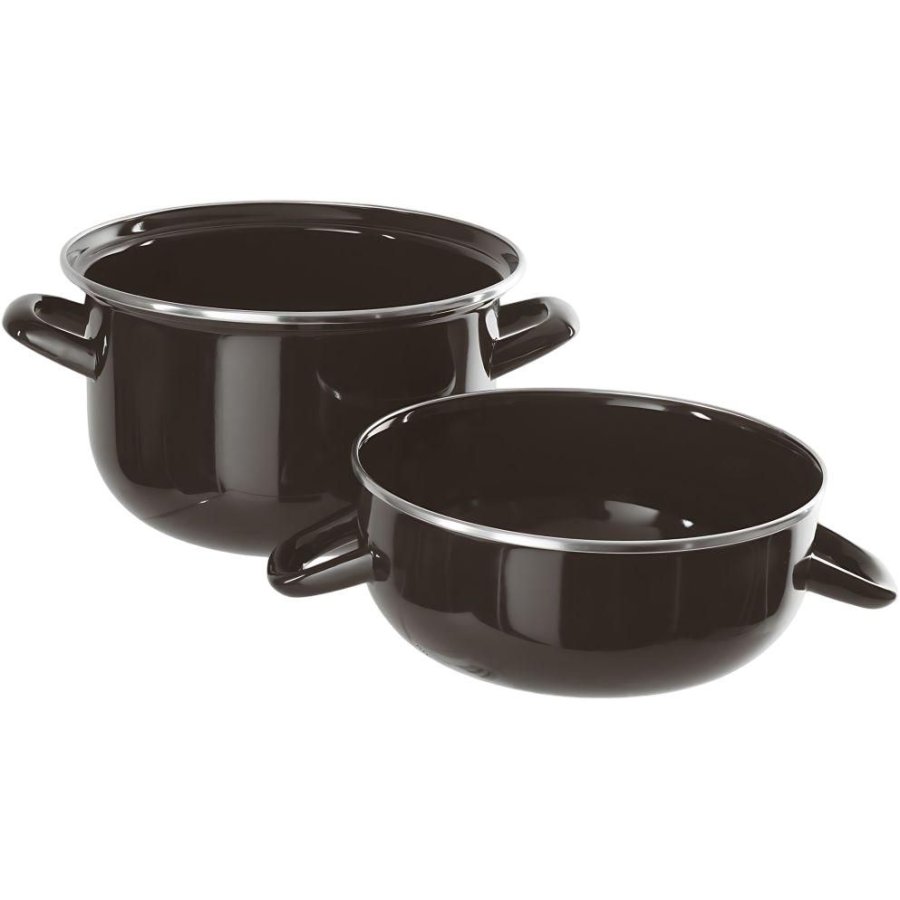 Paderno Muslingegryde 20 cm/1,5 L, Sort