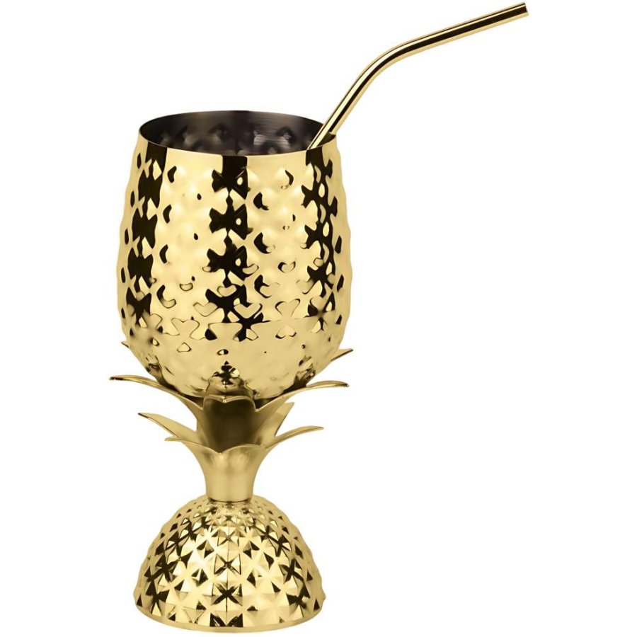 Paderno Ananaskop 50 cl, Blankt Guld