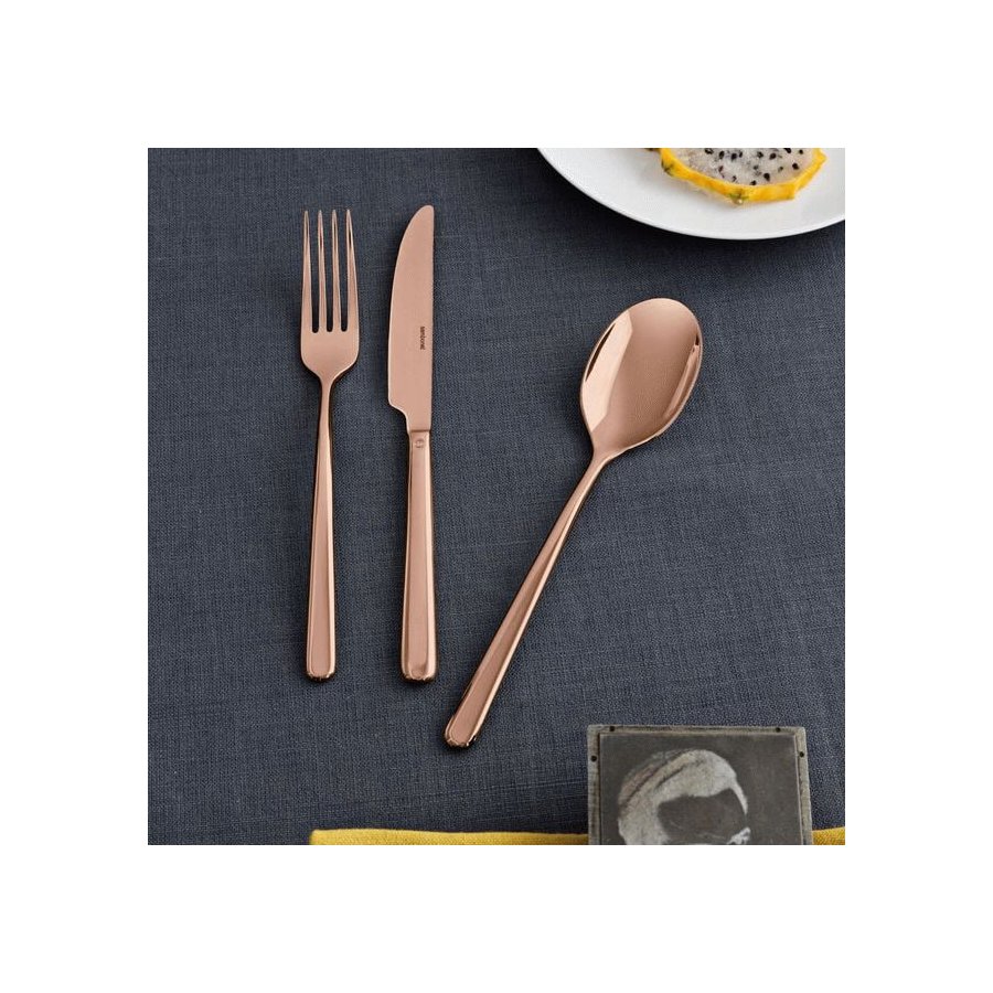 Sambonet Linear Besteckset 24-teilig, Kupfer
