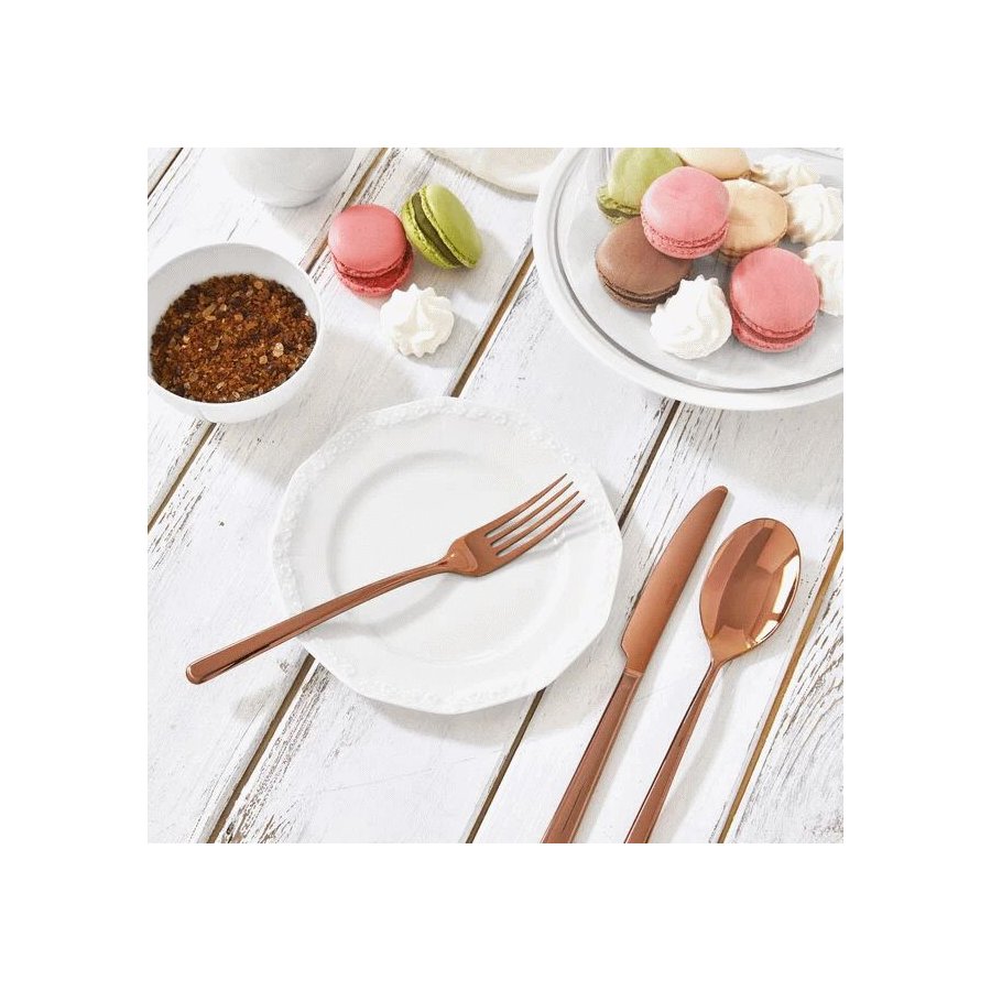 Sambonet Linear Besteckset 24-teilig, Kupfer