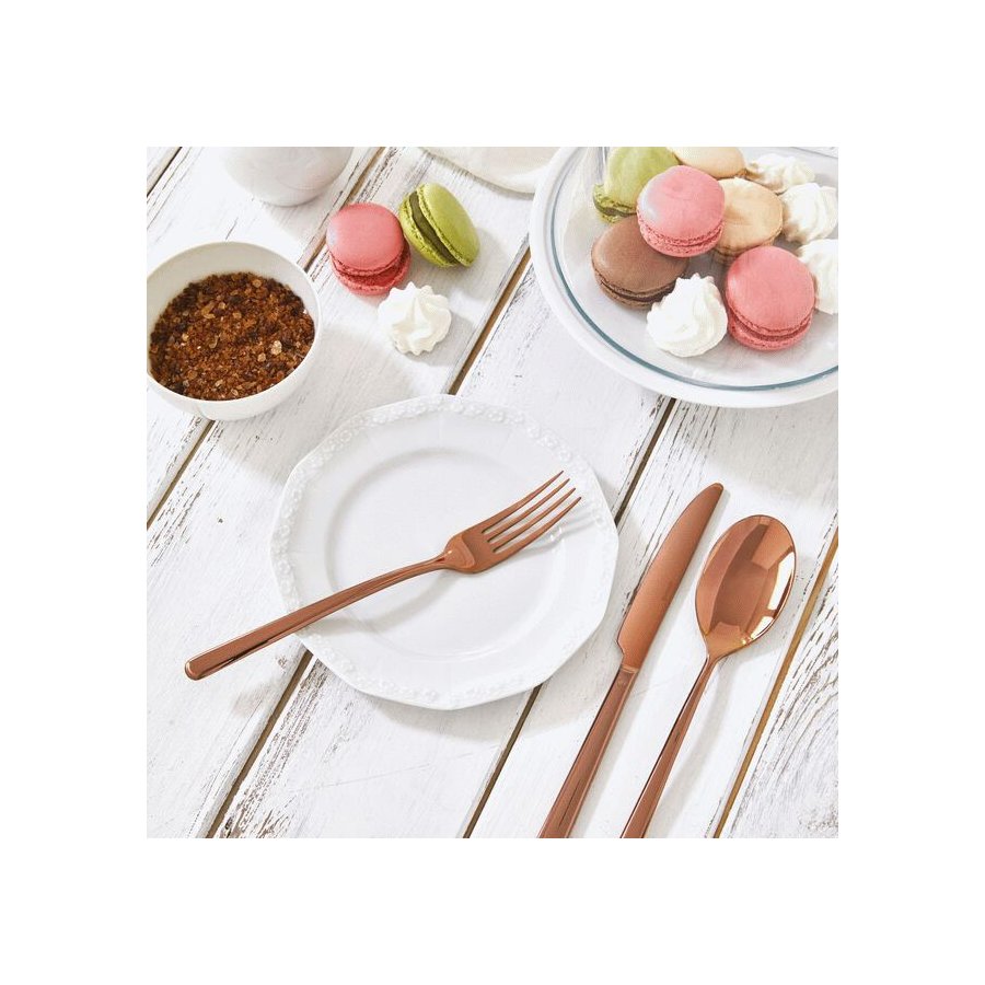 Sambonet Linear Besteckset 36-teilig, Kupfer