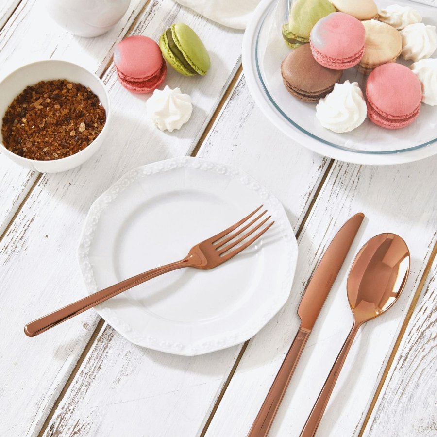 Sambonet Linear Besteckset 30-teilig, Kupfer