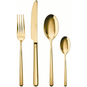 Sambonet Linear Besteckset 24-teilig, Gold